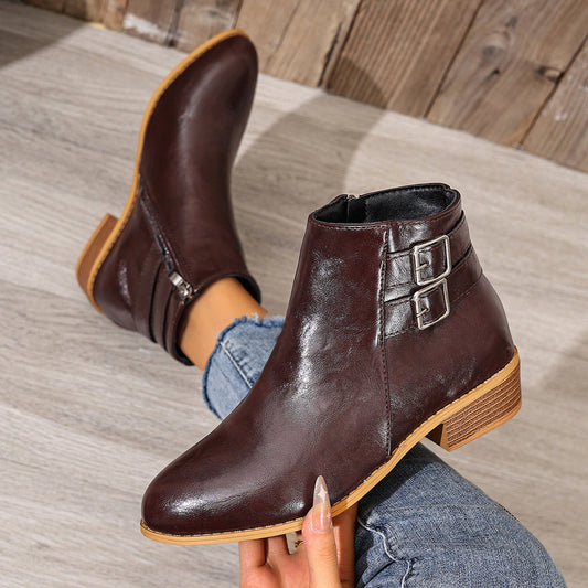 Vintage Inspired Orthopedic Boots