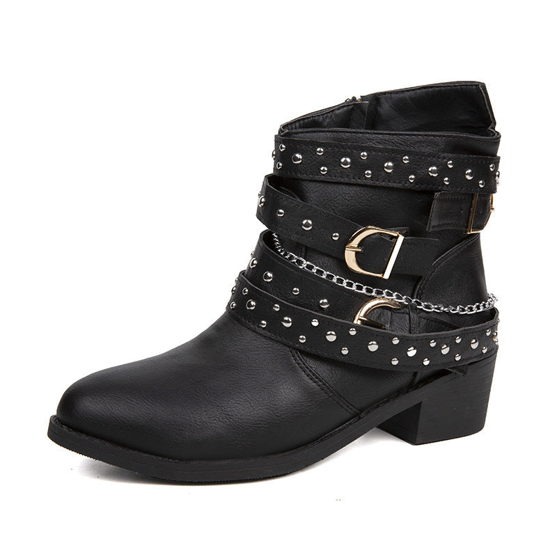 Classic Orthopedic Boots with Timeless Style