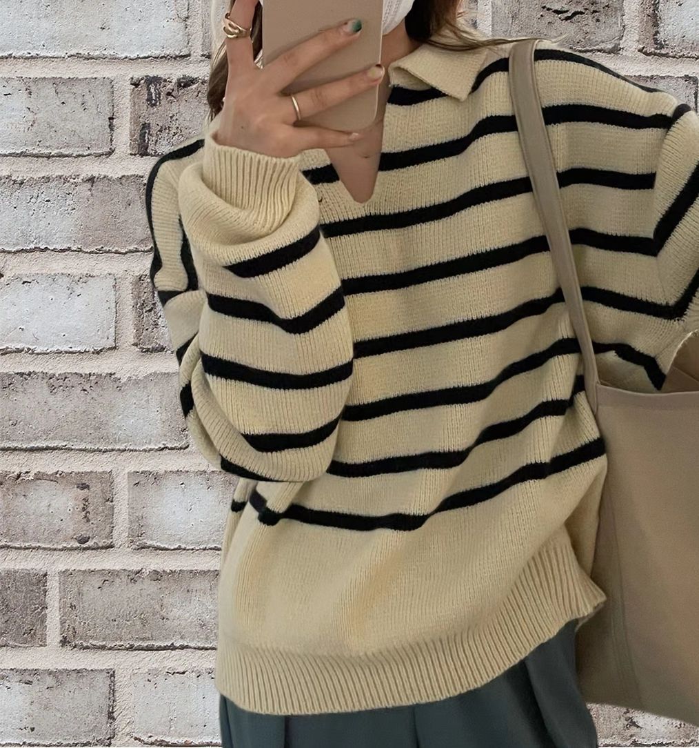 Timeless Vintage Style Pullover
