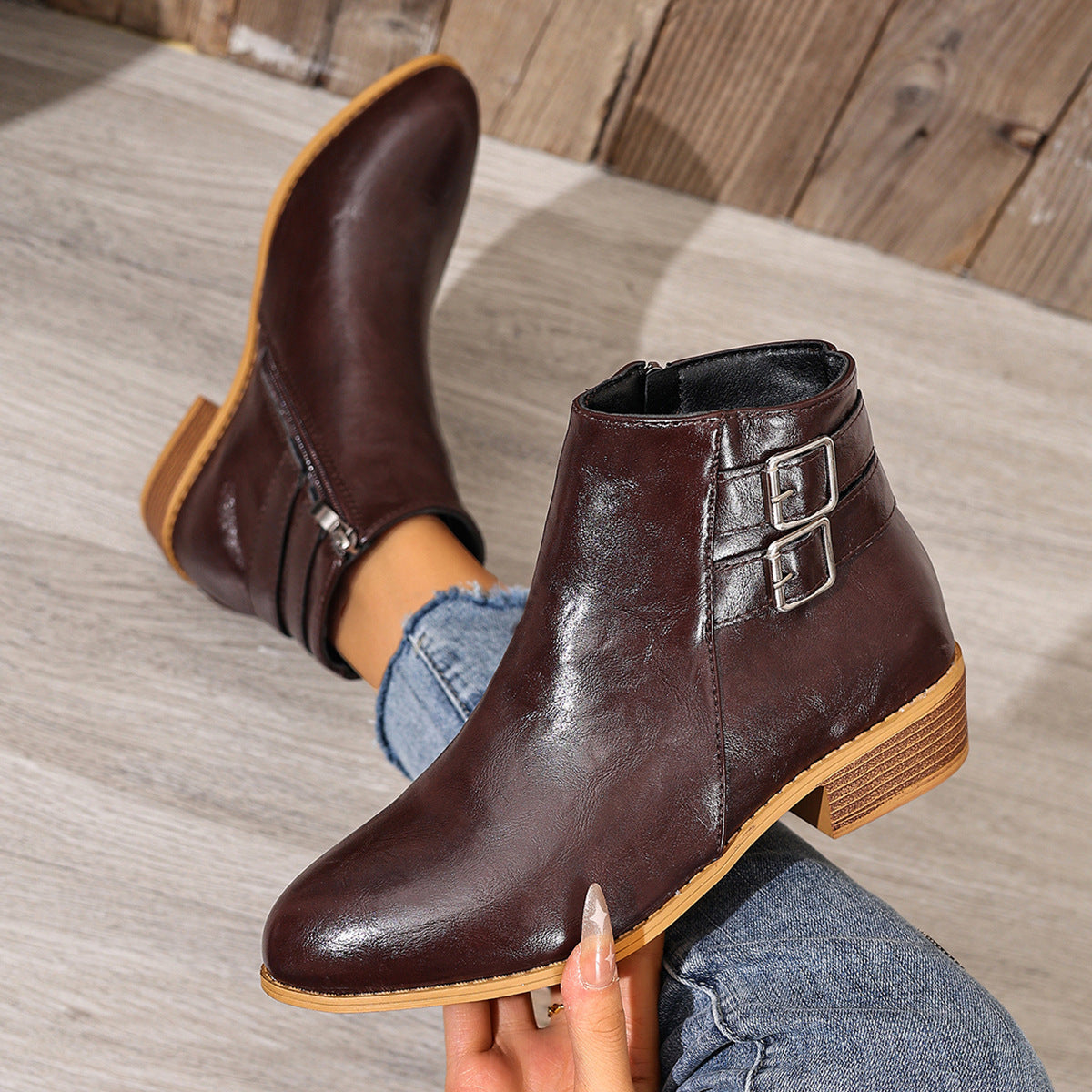 Vintage Inspired Orthopedic Boots
