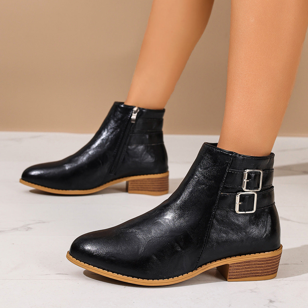 Classic Orthopedic Boots with Timeless Style