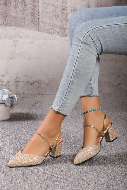 Chic Orthopedic Heels with Unique Design
