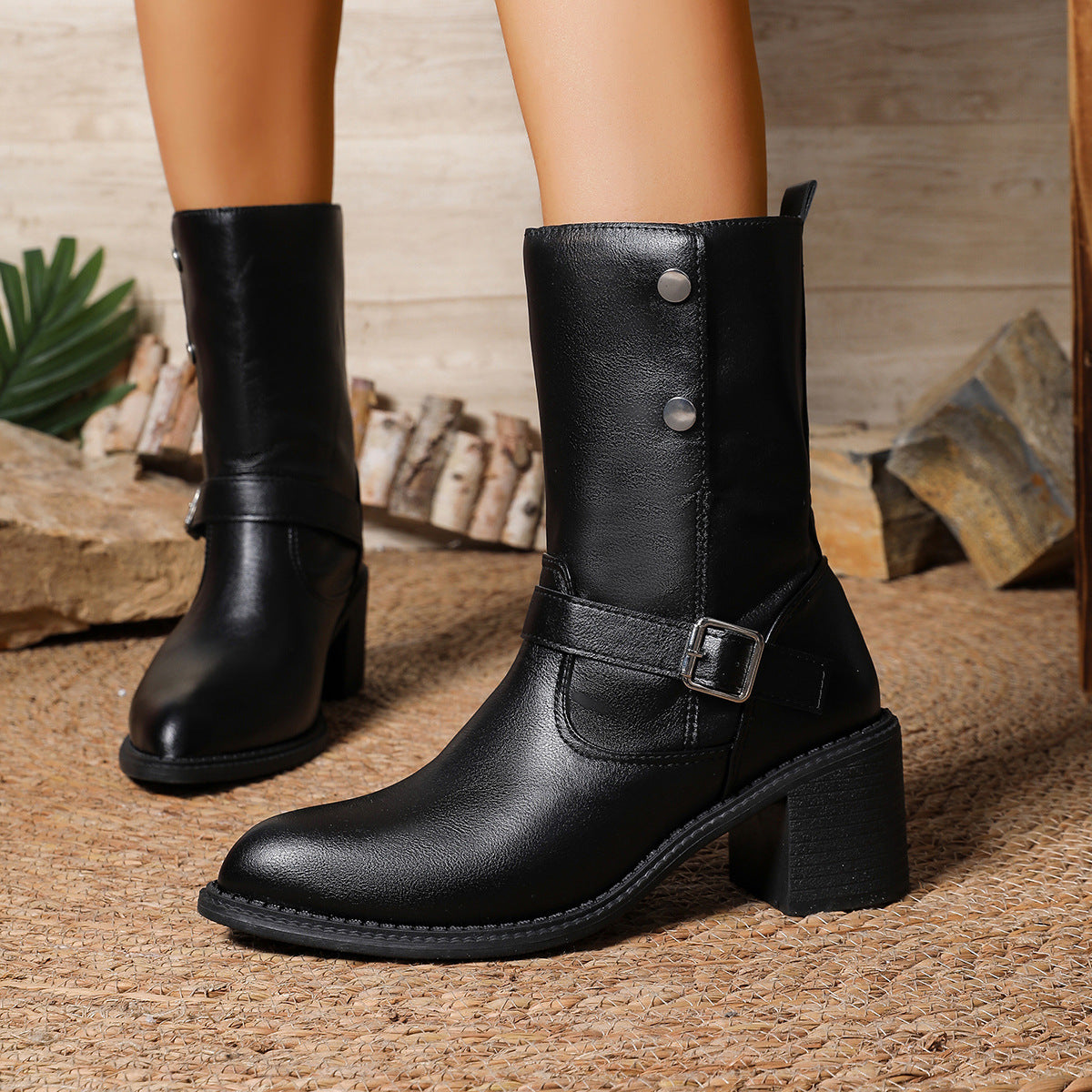 Vintage Inspired Orthopedic Boots