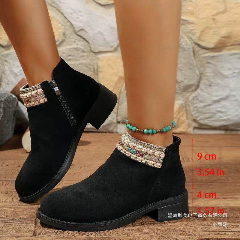 Classic Orthopedic Boots with Timeless Style