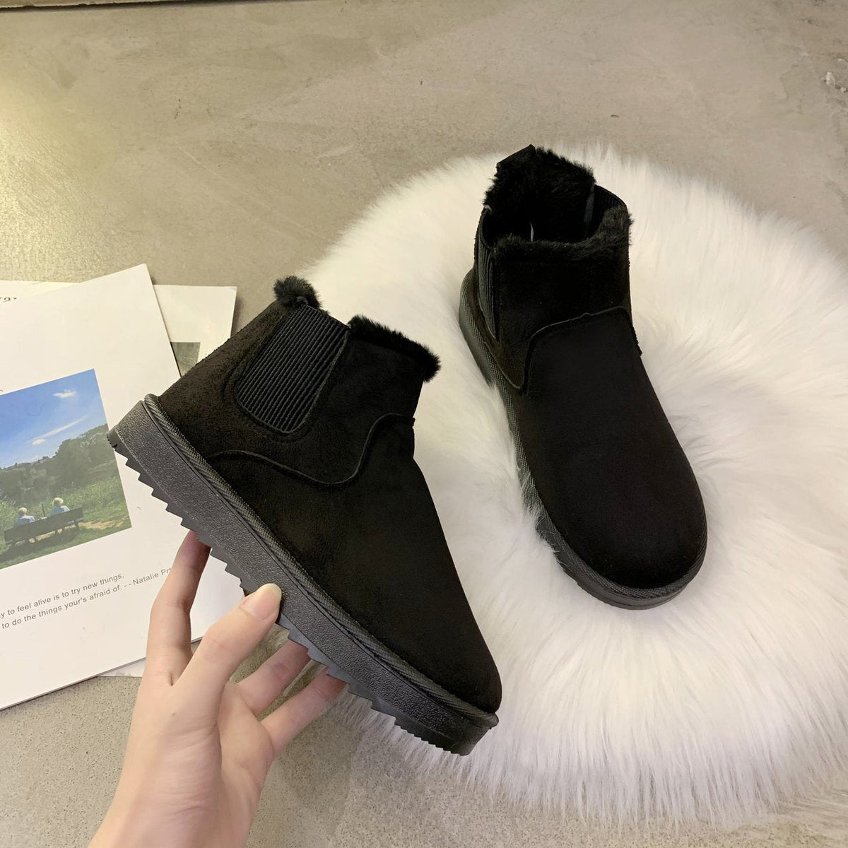 Classic Orthopedic Boots with Timeless Style