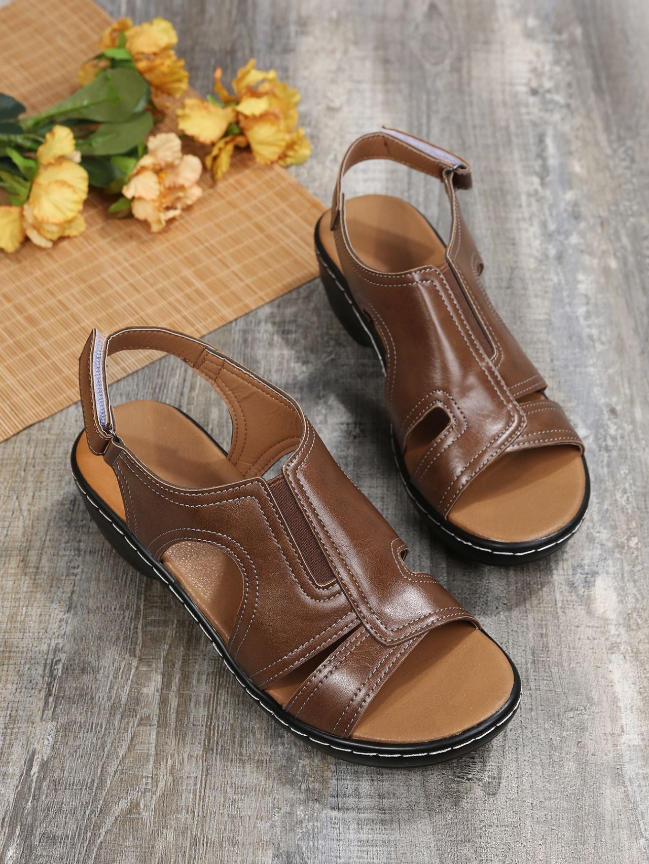 Classic Orthopedic Sandals with Timeless Style