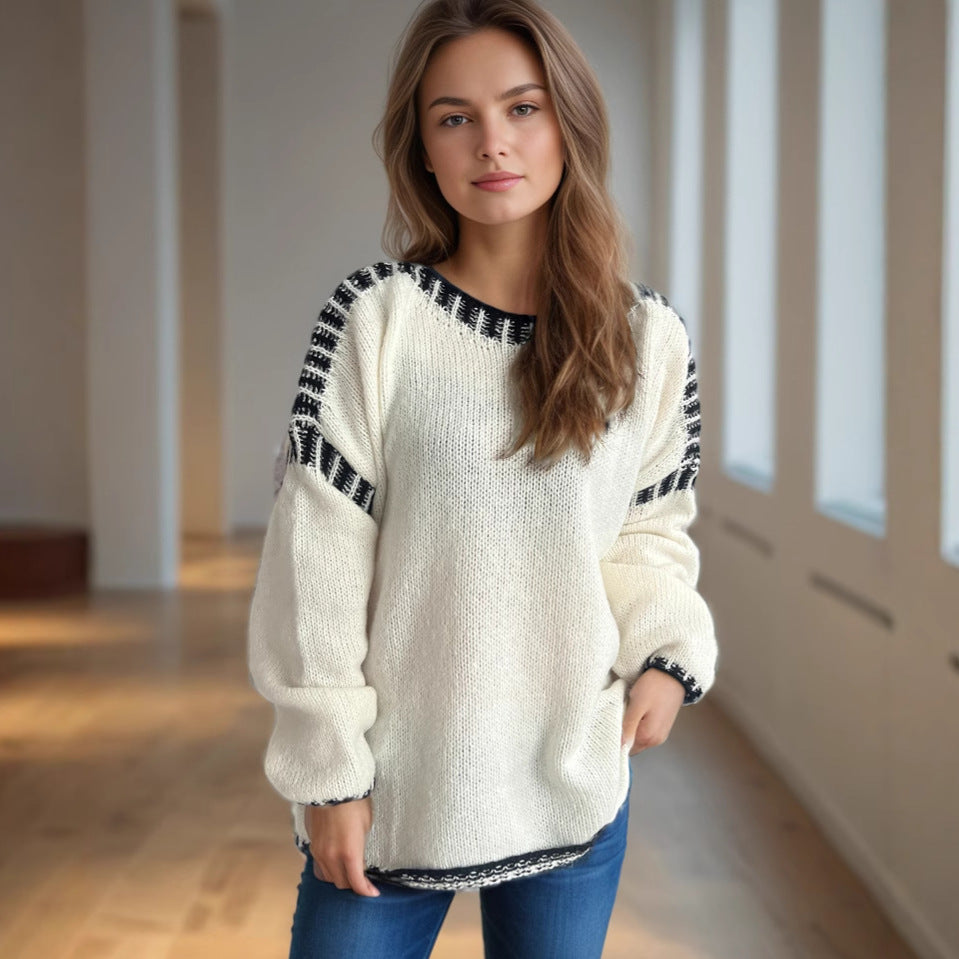 Timeless Vintage Style Pullover