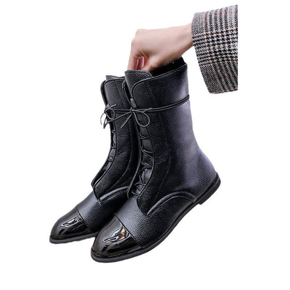 Chic Orthopedic Boots with Unique Design