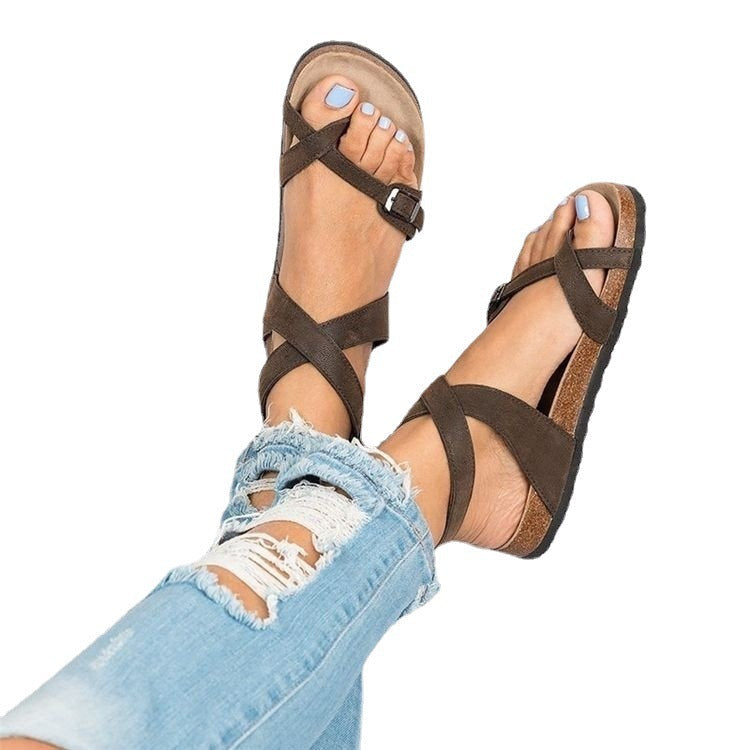Vintage Inspired Orthopedic Sandals