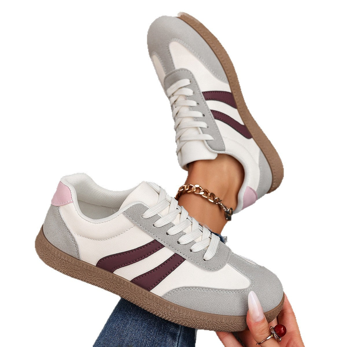 Vintage Inspired Orthopedic Trainers