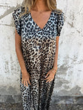 Leopardenmuster Grau