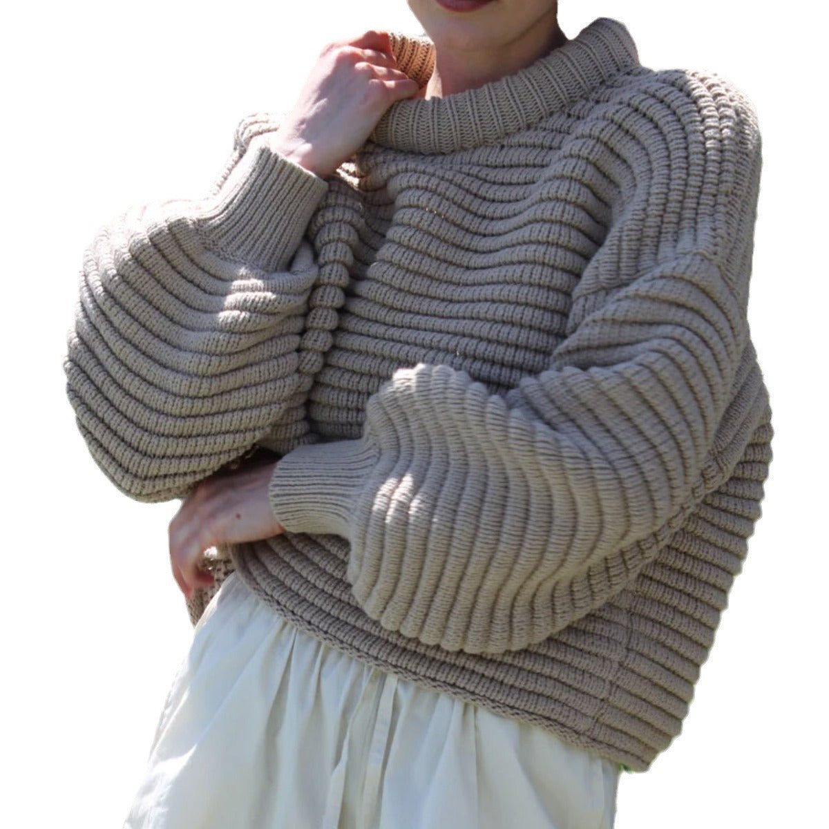 Gracefully Designed Pullover