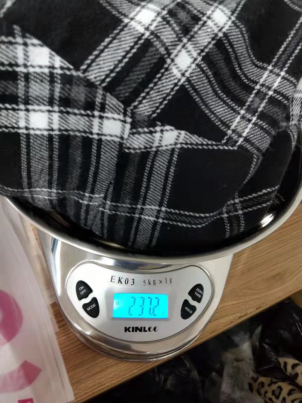 Detailseite Hat Gewicht Grafik