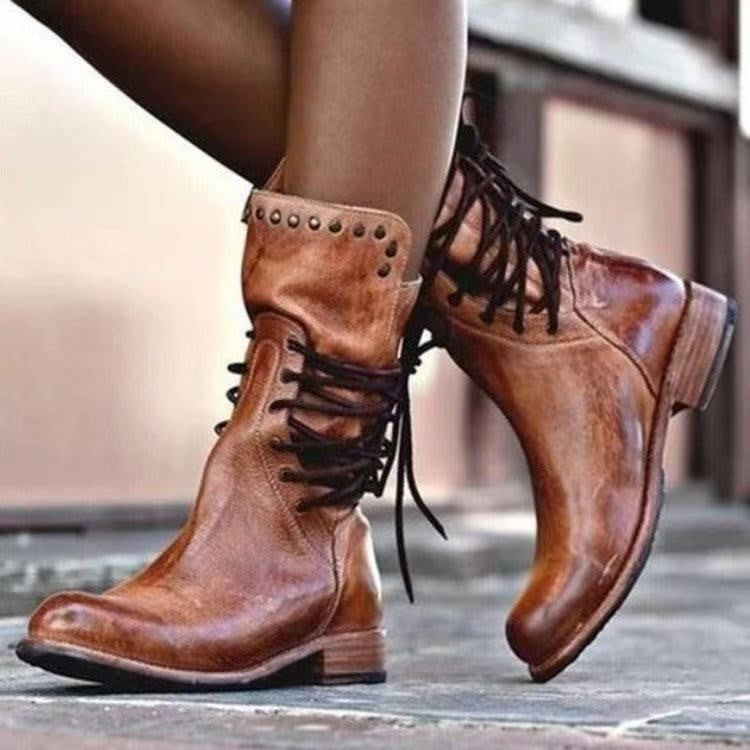 Chic Orthopedic Boots with Unique Design