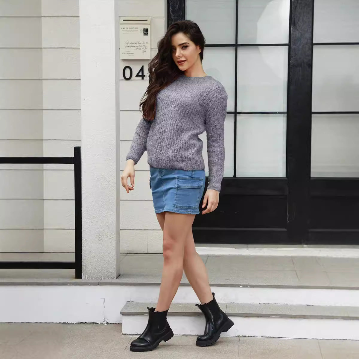 Gracefully Designed Pullover
