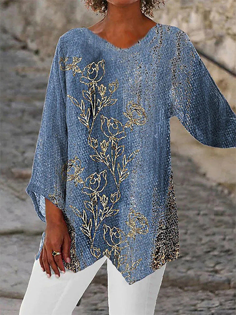 LM | Simple and stylish winter blouse