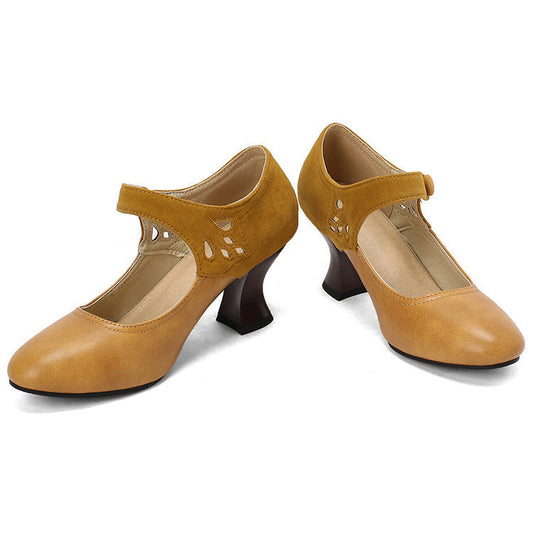 Classic Orthopedic Heels with Timeless Style