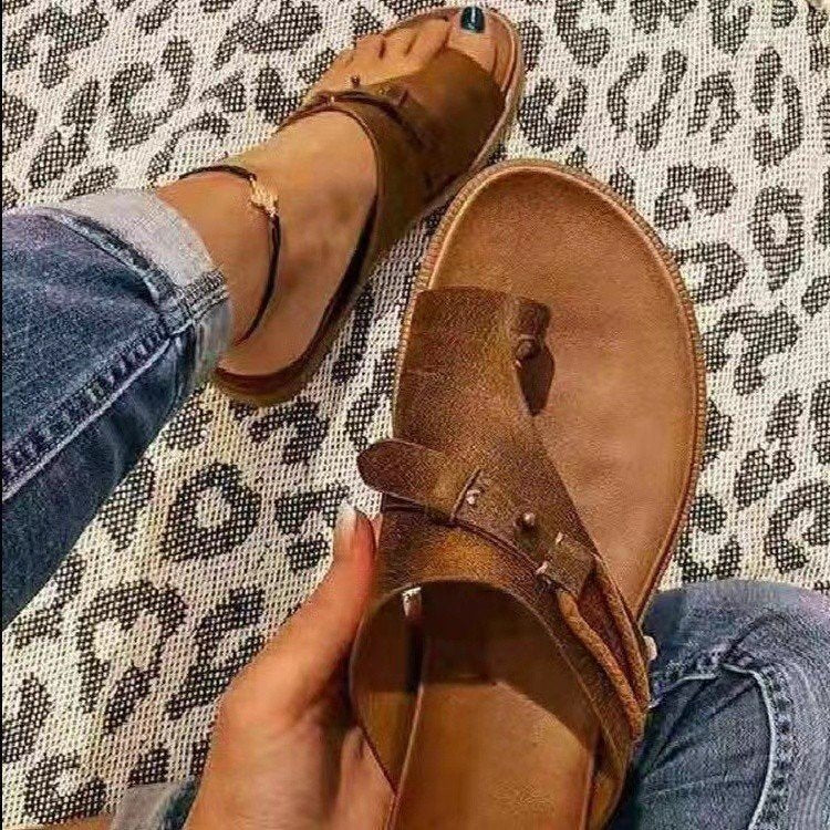 Classic Orthopedic Sandals with Timeless Style