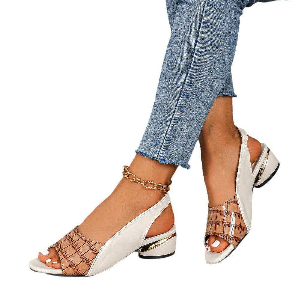 Chic Orthopedic Sandals with Unique Design