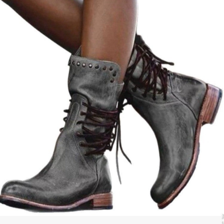 Chic Orthopedic Boots with Unique Design