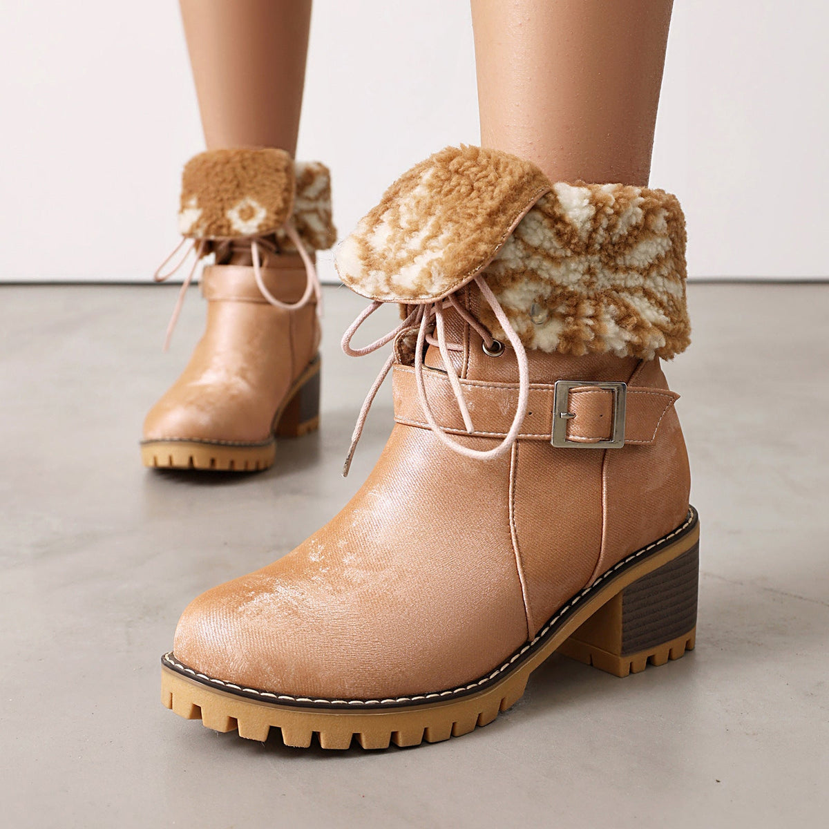 Vintage Inspired Orthopedic Boots