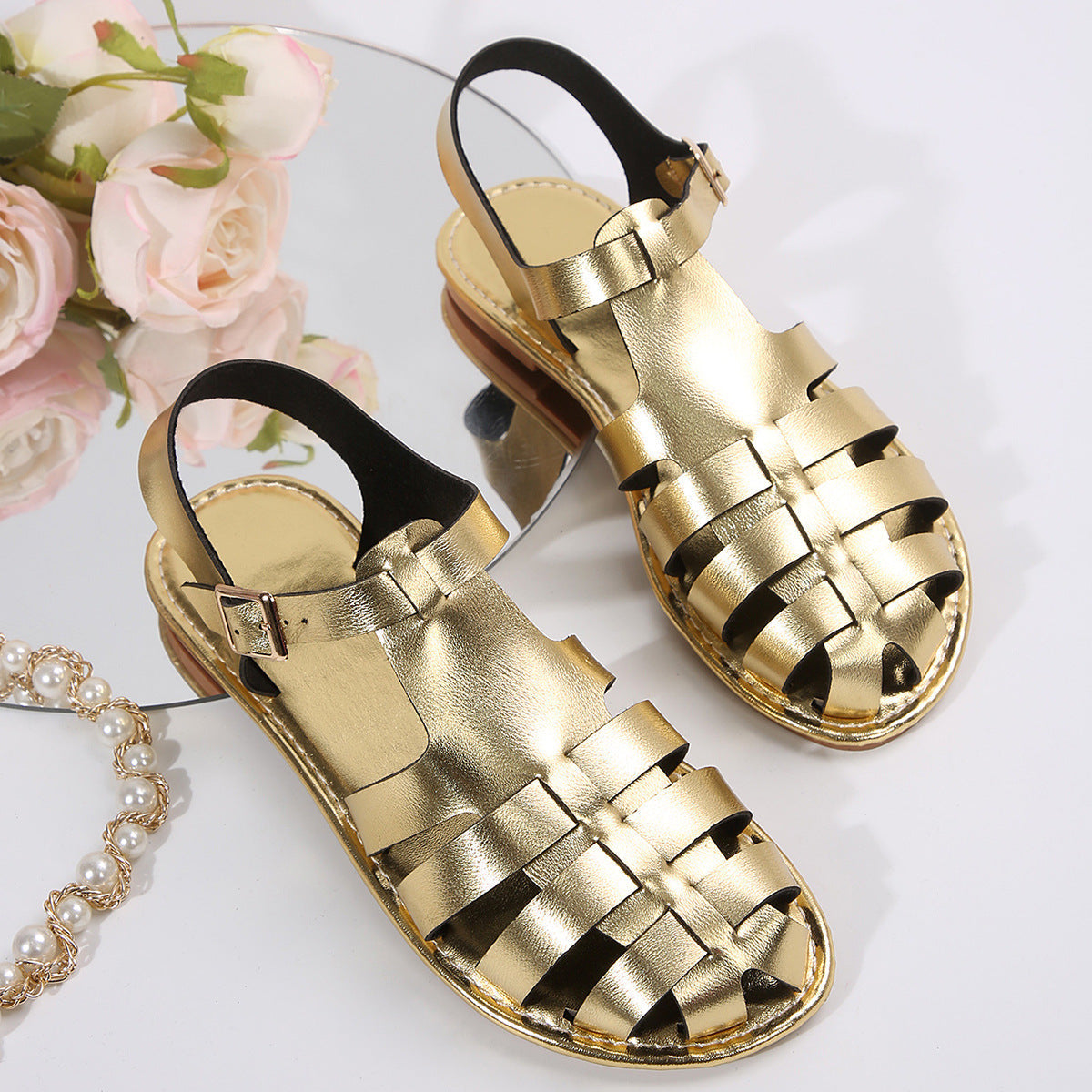 Classic Orthopedic Sandals with Timeless Style
