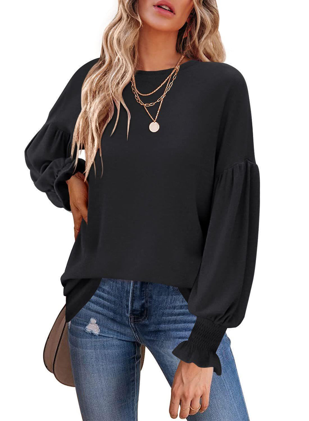 Gracefully Designed Pullover
