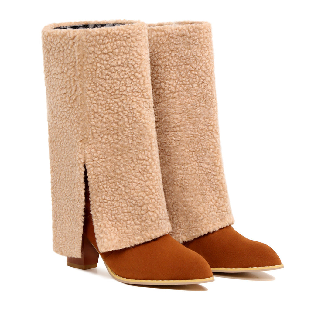 Chic Orthopedic Boots with Unique Design