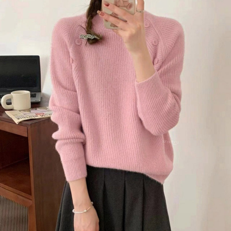 Gracefully Designed Pullover