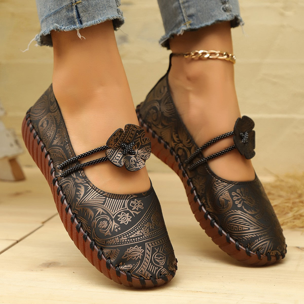Chic Orthopedic Shoes with Unique Design