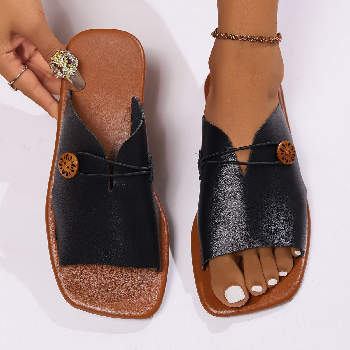 Vintage Inspired Orthopedic Sandals