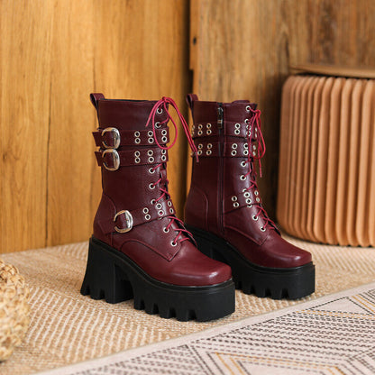 Chic Orthopedic Boots with Unique Design