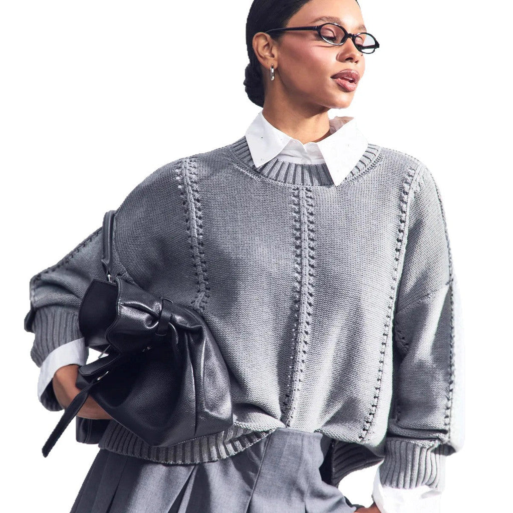 Gracefully Designed Pullover