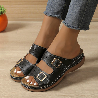 Classic Orthopedic Sandals with Timeless Style