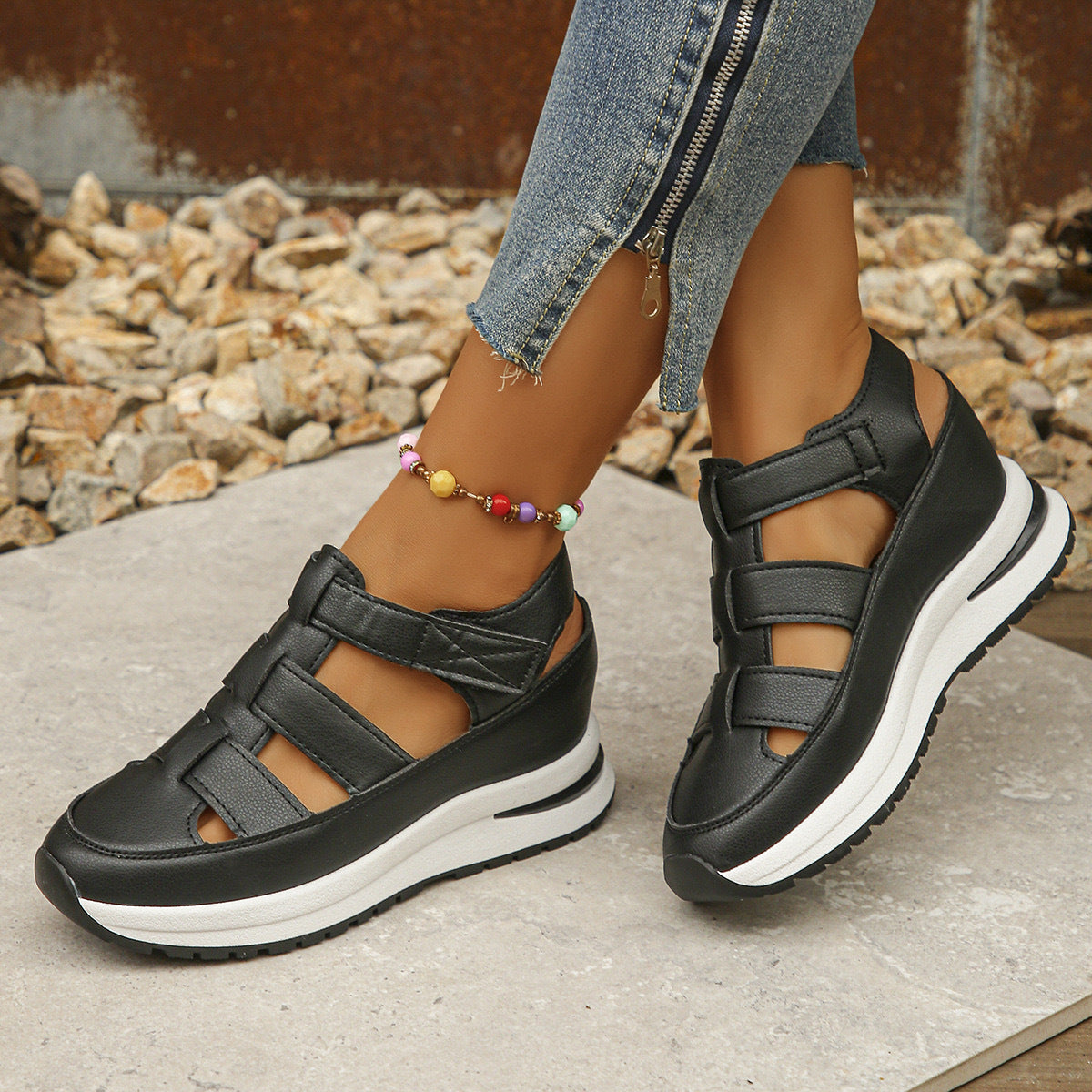 Chic Orthopedic Shoes with Unique Design