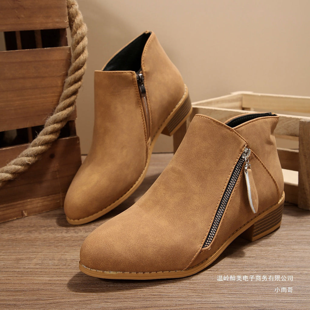 Vintage Inspired Orthopedic Boots