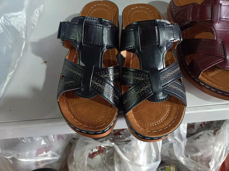 Classic Orthopedic Sandals with Timeless Style