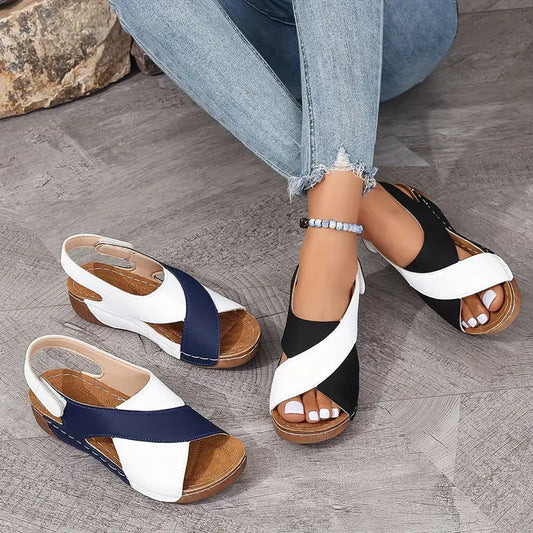 Vintage Inspired Orthopedic Sandals