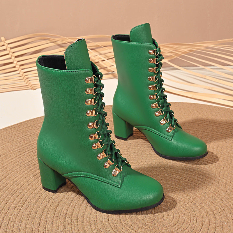 Vintage Inspired Orthopedic Boots