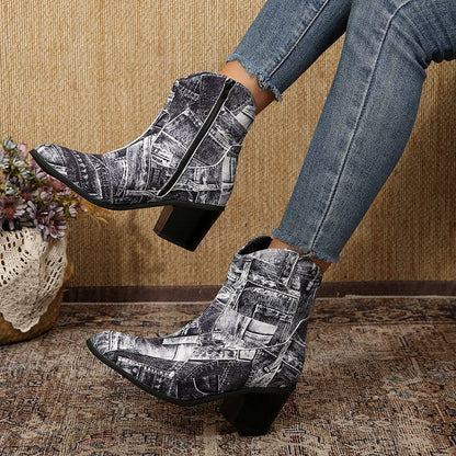 Chic Orthopedic Boots with Unique Design