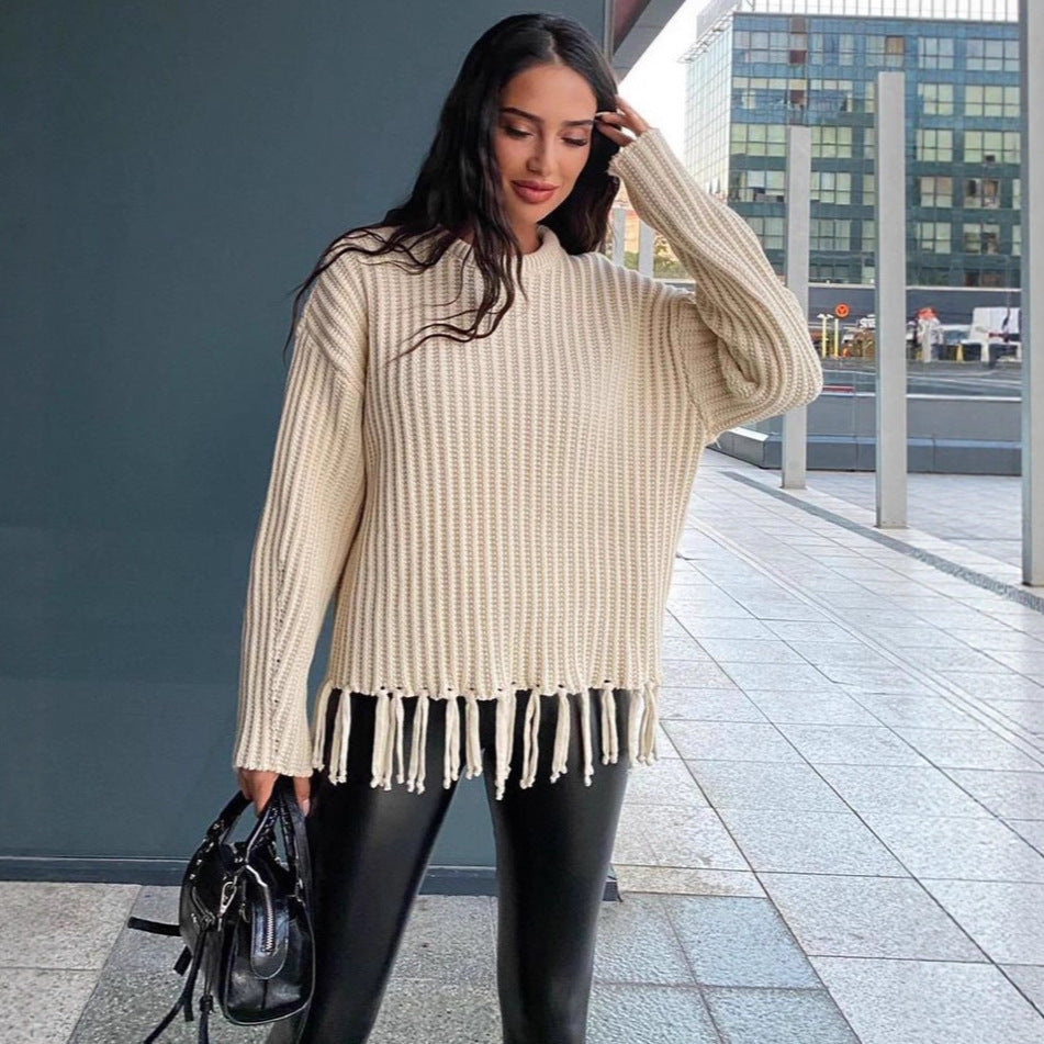 Gracefully Designed Pullover
