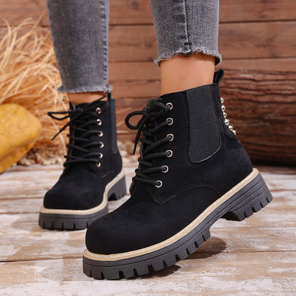 Chic Orthopedic Boots with Unique Design