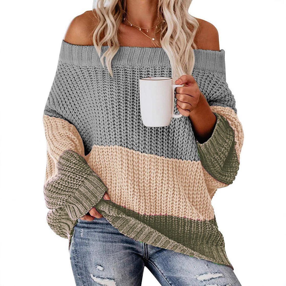 Gracefully Designed Pullover