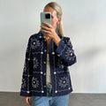 Bedruckte Jacke