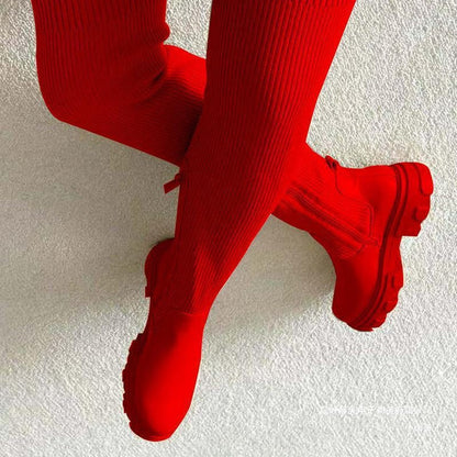 Chic Orthopedic Boots with Unique Design