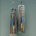 Colorful Silver Earrings