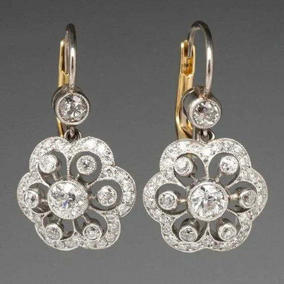 Crystal Mandala Earrings