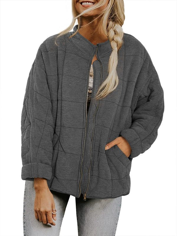 LM | Cozy chic quilted jacket