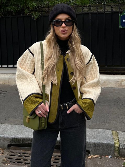 LM | Comfortable oversized jacket for women
