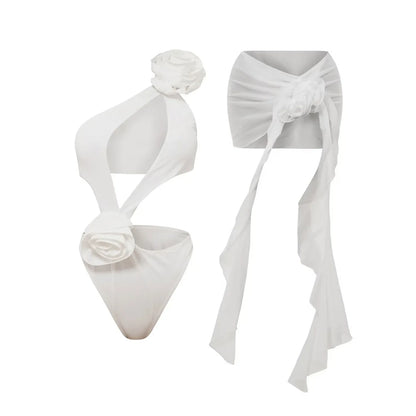 Beautifully Finished Bathing Suit in a Timeless Design